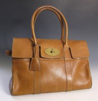 Lot 435 - A Mulberry 'Bayswater' oak natural leather handbag
