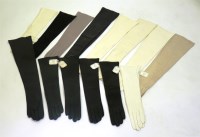 Lot 298 - Six pairs of Christian Dior kid leather gloves