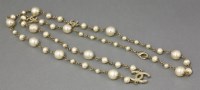 Lot 11 - A Chanel 'Russian pearls' long necklace