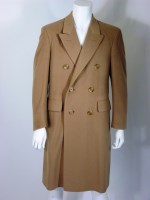 Lot 198 - A Burberry gentlemen's camel cashmere overcoat