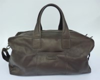 Lot 378 - A Timberland brown leather holdall