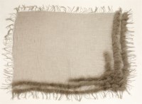 Lot 93 - A Zazzi grey silk linen shawl