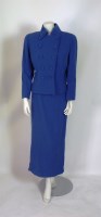 Lot 290 - A Catherine Walker blue wool suit