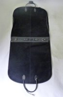 Lot 369 - An Ozwald Boateng black suede suit cover