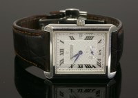 Lot 43 - A gentlemen's stainless steel Dreyfuss & Co. quartz strap watch