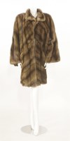 Lot 319 - A caramel-coloured mink coat