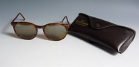 Lot 71 - A pair of Ray Ban vintage tortoiseshell framed sunglasses