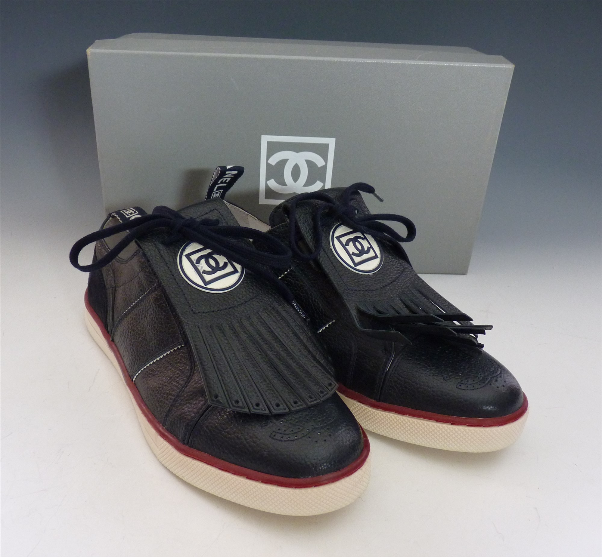 chanel golf shoes