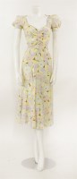 Lot 250 - A Biba 1960s floral summer dress