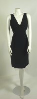 Lot 294 - A Prada black crêpe fabric dress