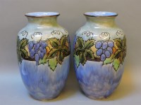 Lot 256 - A pair of Royal Doulton vases