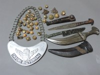 Lot 101 - A gorget of the Royal Hungarian Military Police