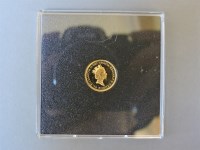 Lot 54 - A proof 1/10 ounce fine fold 1996 £10 coin