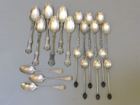 Lot 84 - Six silver teaspoons