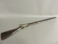 Lot 219 - A percussion musket