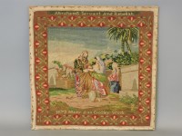 Lot 403 - A late Victorian wool tapestry