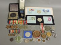 Lot 112 - ##Various coins and medals