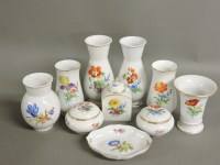 Lot 169 - ##Twelve modern Meissen porcelain items