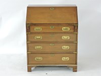 Lot 486 - ##A reproduction mahogany bureau