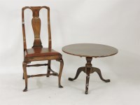 Lot 533 - ##A Georgian style low mahogany tripod coffee table