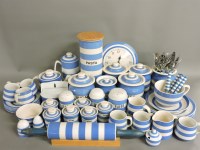 Lot 208 - A collection of T G Green Cornish ware