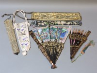 Lot 120 - A Chinese Canton brisé fan