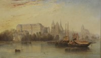 Lot 234 - Arthur Joseph Meadows (1843-1907)
'BLOIS ON THE LOIRE'
Signed and dated 1883