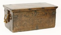 Lot 351 - A seaman's chest