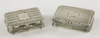 Lot 237 - A William IV silver vinaigrette