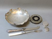 Lot 86 - A silver dish