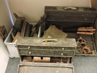 Lot 262 - Three 20th century carpenter's toolboxes