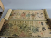 Lot 153 - Two Chinese scroll paintings