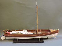 Lot 204 - A modern wooden yacht