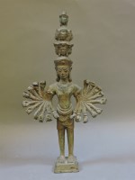 Lot 149 - A cast metal Indian deity