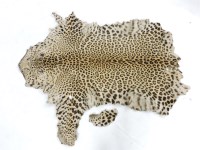 Lot 294 - A 19th century leopard skin