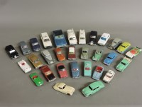 Lot 270 - A collection of Dinky play worn die cast toys