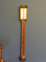 Lot 383 - A Russell of Norwich Georgian style barometer