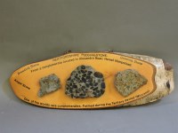 Lot 283 - Three geological samples