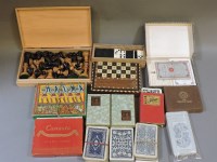 Lot 238 - A travelling chess set