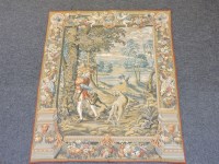 Lot 504 - A large embroidered wall hanging