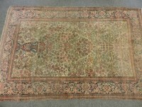 Lot 570 - A Middle Eastern Isfahan rug