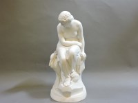 Lot 165 - A 19th century parian figure of classical form
