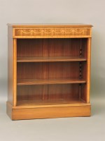 Lot 416 - An inlaid bookshelf