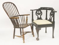 Lot 659 - A Windsor chair