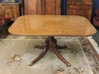 Lot 547 - A George IV mahogany supper table