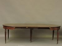 Lot 566 - A Victorian mahogany extending dining table