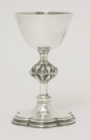 Lot 78 - A small Victorian silver chalice