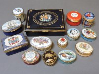 Lot 125 - ##Fourteen Halcyon Days enamel boxes