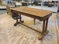 Lot 523A - A Victorian oak side table