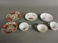 Lot 125 - A Meissen cup and saucer